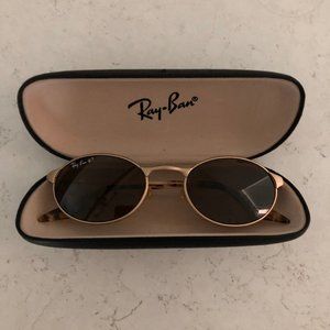 Vintage Ray Ban Polarized oval sunglasses